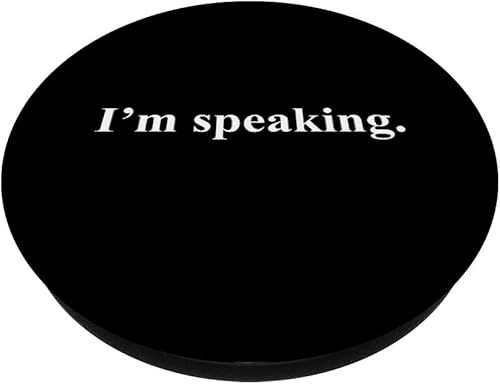 Miniatura 2 de I'm Speaking Biden Harris Debate 2020 PopSockets PopGrip Agarre intercambiable para teléfonos y tabletas