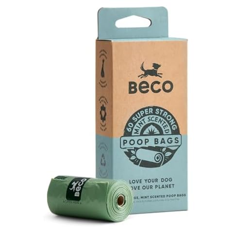 Beco Large Mint Scented Dog Poop Bags Cover