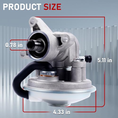 Bomba de Vacío LEABON 290KT00030 Compatible con Motores a Gas Isuzu NPR, NQR, N-Series e I-Series (2020.5–2023), Reemplaza 8975481860, 97548186, 97780770, 8976569800, Accionada por Correa miniatura 4