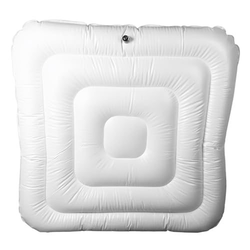 Square Hot Tub Cover, 4.2ft Wide Compatibility Inflatable Hot Tub Cover Inflatable Cover Pool Accessories Dustproof Rainproof Insulated Energy Saving Lid