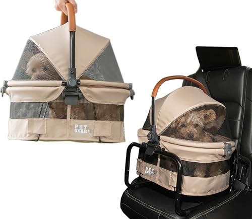 Pet Gear No-Zip View 360 Ultra Lite �y�b�g�p���S�L�����A&�J�[�V�[�g ���^��&�L�p �v�b�V���{�^���G���g���[�A15�C���`�A����