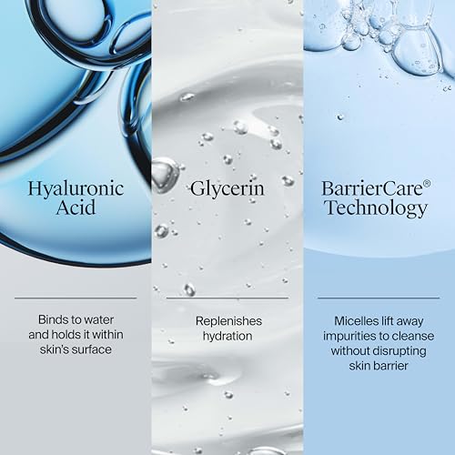 Neutrogena Hydro Boost Hydrating Gel Cleanser, Daily Face Wash for Sensitive Skin, Gentle Foaming Facial Cleanser, Noncomedogenic, Alcohol- and Fragrance-Free Hyaluronic Acid, 7.8 fl oz - Image 5