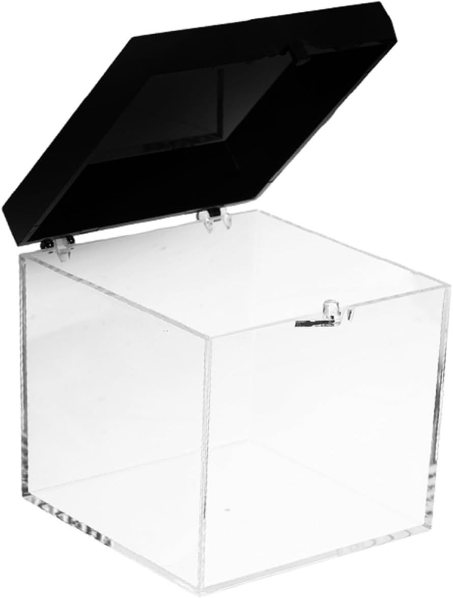 Plastic Specimen Display Box for Mineral Samples and Rocks