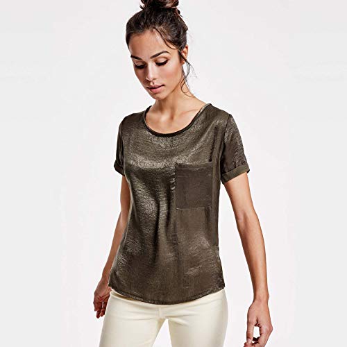 ROLY Camiseta Maya 6680 Mujer Verde Militar 15 L