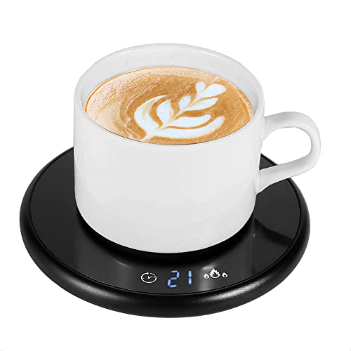 Coffee Mug Warmer for Desk â€“ Smart Coffee Cup Warmer with 2 Temperature Settings,Electric Coffee Warmer Mug Warmer Plater for Milk Tea Water, Auto Shut off Safely Time Setting