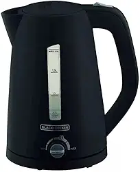 BLACK+DECKER Chaleira Elétrica com Controle de Temperatura, Ideal para Aquecer Bebidas, Modelo K2200, 220V