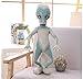 RKZM Animali del Fumetto Giocattoli Alieni Simulazione Stampato 3D Cuscino di Peluche Alieno Bambole morbide Decorazioni per la Camera dei Bambini 60Cm