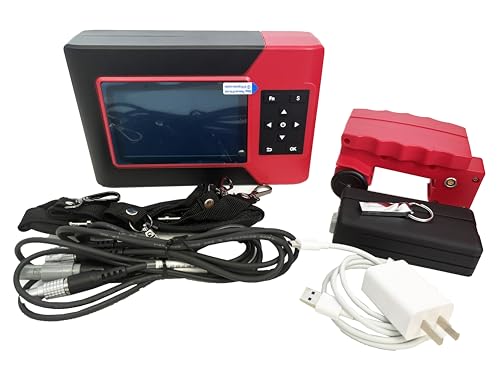 HFBTE Rebar Locator Rebar Detector with Rebar Diameter Range 6-50mm Protective Layer Thickness Range 6mm-90 mm 7mm-200mm for Reinforcement Positioning,Estimating Rebar Diameter,Testing Rebar Spacing