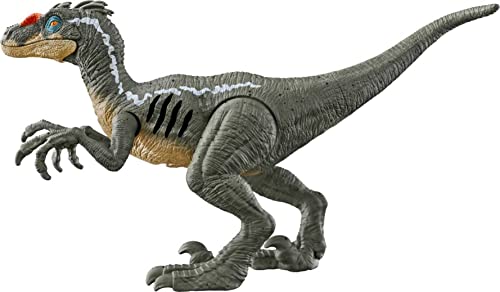 Jurassic World Figurine Vélociraptor Attaque Ultime Figurine Dinosaure Et + - vue 6