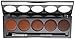 CINEMA SECRETS Pro Cosmetics Ultimate Foundation 5-In-1 Pro Palette, 100 Series