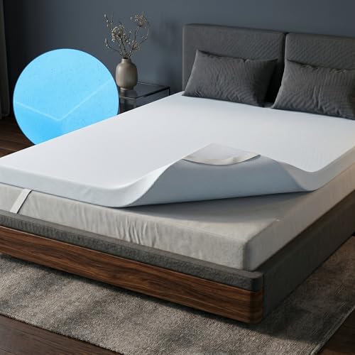 Arensberger Matratzen Topper 90x200cm | Höhe 8cm Premium | Härtegrad H3 | Geltopper Matratzentopper mit waschbarem Bezug | kühlende Matratzenauflage | für Federkern und Schaumstoffmatratzen