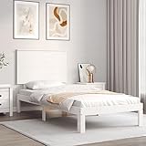 【Giroletto con Testiera】Materiale resistente: Il legno massello di pino è un bellissimo materiale naturale.