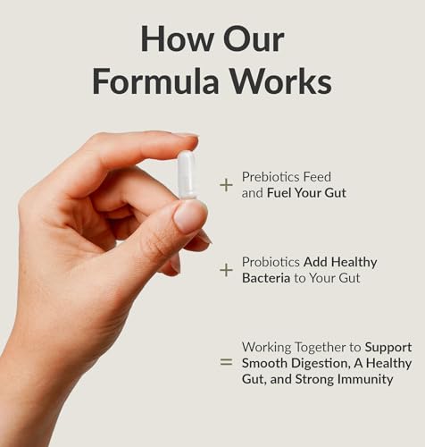 BIOptimizers Probiotic Breakthrough – Lactobacillus Plantarum OM Probiotics & Prebiotics Health Supplement for Gut, Digestive & Immune Support Probiotics for Women Men Elderly– 60 Vegan Capsules - Image 5