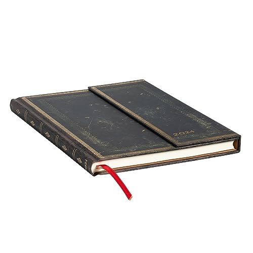 Paperblanks Agende 12 Months 2024 Arabica, Vertical - Ultra (230 x 180), Spanish, brown - Image 2