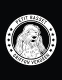  Petit Basset Griffon Vendeen: Petit Basset Griffon Vendeen Notebook Dog Lover’s Journal, 8.5 x 11 inches (21.59 x 27.94 cm), 200 lined pages