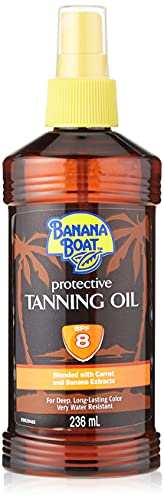 Banana Boat Sunscreen Spray with SPF 8 Protection for Tanning