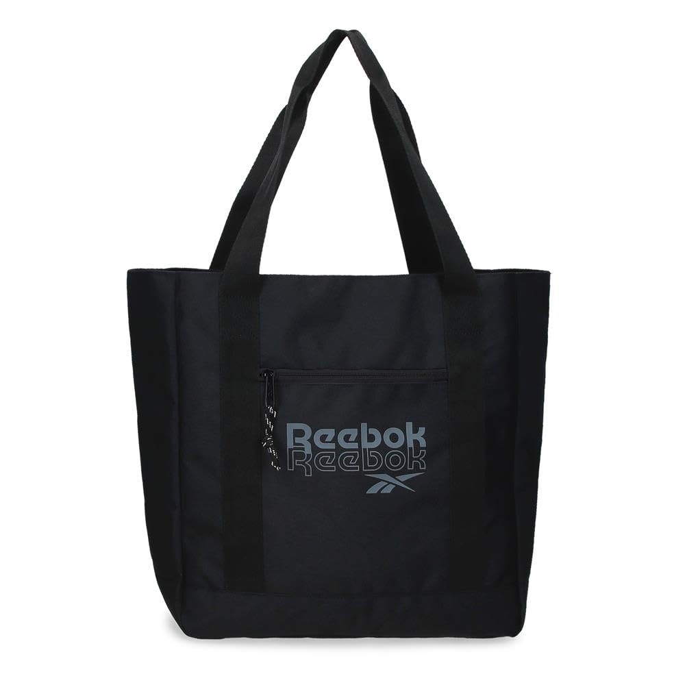 Reebok Ona Black Tote Bag, 36 x 36 x 12 cm, Polyester, by Joumma Bags