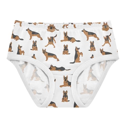 Girls' Underwear German Shepherd Cotton Stretch Comfort Toddler Panties