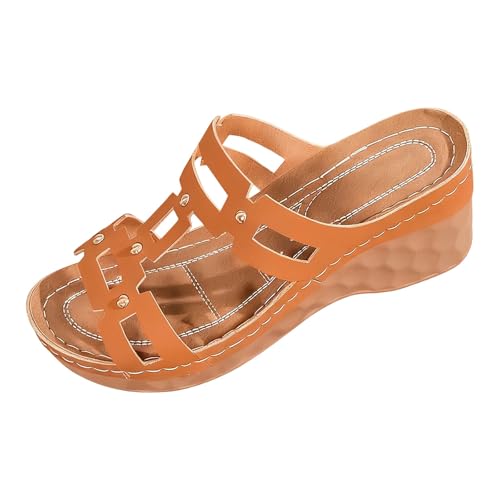 Sandales femmes été chaussures orthopédiques sabot confortable plateforme pour adulte