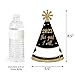 Big Dot of Happiness New Year's Eve 2026 Cone Hat, New Year's Eve Resolution Party Hats, 2026 Party Supplies, Set of 8 (Adult Size)