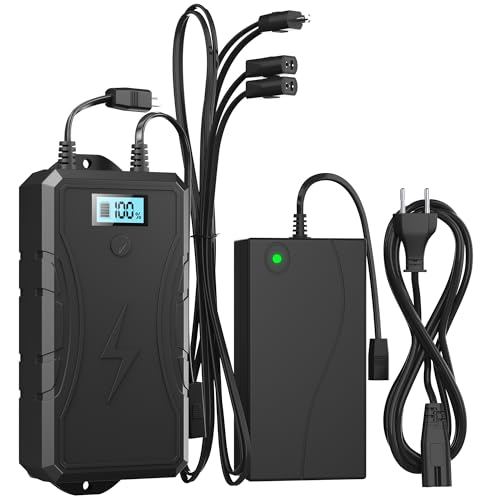 NOPWOK 2500mah inclinable Meubles Banque de Batterie Chargeur de Banque de Batterie sans Fil Universel pour basculeur électrique, Fauteuil élévateur, pour Connexion à 2 Broches