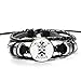 TUDUDU Arcángel Pulsera De Cuero Protégenos Santo Escudo Protección Justicia Encanto Pulsera...