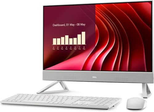 Image of Dell 24 AI Powered All-in-One 23.8 inch Touchscreen IPS FHD Display (Intel Core 7 150U, 64GB DDR5, 1TB PCIe SSD, Intel Graphics, WiFi 6E, Webcam, Bluetooth 5.4, Win 11 Home)