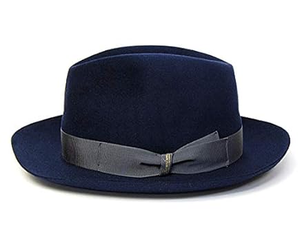 Amazon | [Borsalino(ボルサリーノ)] ラビットファーフェルト