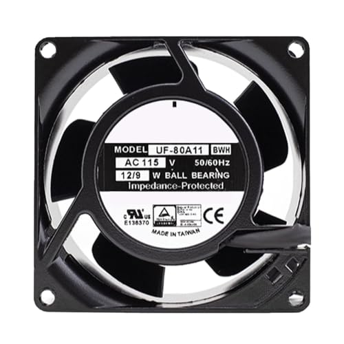 Ventilador de refrigeración UF-80A11BWH para evitar sobrecalentamiento