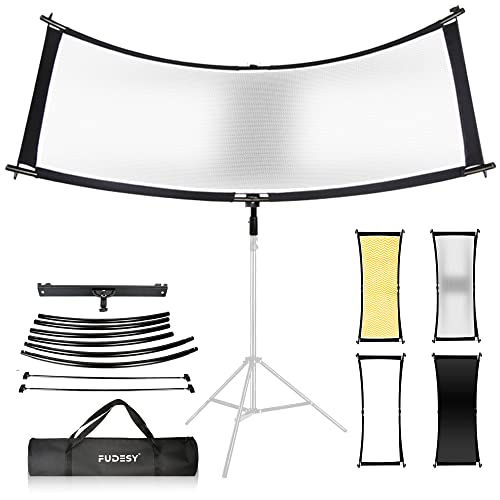 Studio photo mobile optimisé grâce au réflecteur compact 67 x 61 cm