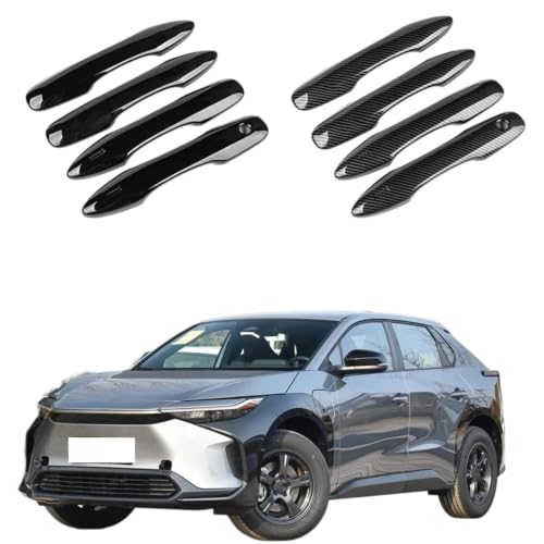 Couvercle poignée carbone BZ4X 2022 accessoire protection auto - 2