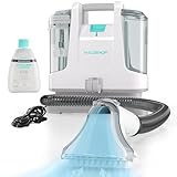 HAUSHOF StainZapper Aspiradora de Agua Tapiceria, Limpiador de Manchas 400W, Limpia Tapiceria para Moquetas, Maquina Aspirador para Tapicerias, Sofá, 85 dB