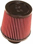 K&N Universal Clamp-On Air Intake Filter: High Performance, Premium Washable, Replacement Filter: Flange Diameter: 3 In, Filter Height: 5.5625 In, Flange Length: 1.75 In, Shape: Round Tapered, RU-4990