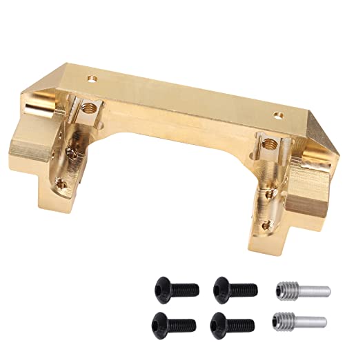 Crazyhobby Metal Brass Servo Mount Front Bumper Mounts For Traxxas Trx4 Trx-4 1/10 Rc Crawler Car Hop Up Parts #TOP7
