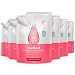 Method Naturally Derived Gel Hand Wash Refill, Pink Grapefruit, 34 Ounce (Pack of 6)