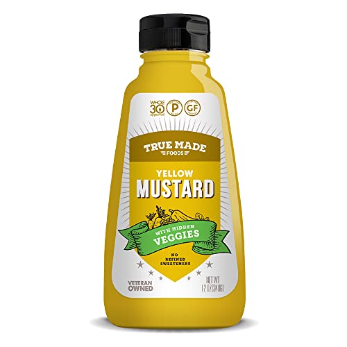 True Made Foods Ball Park Hot Dog Yellow Mustard, Keto,