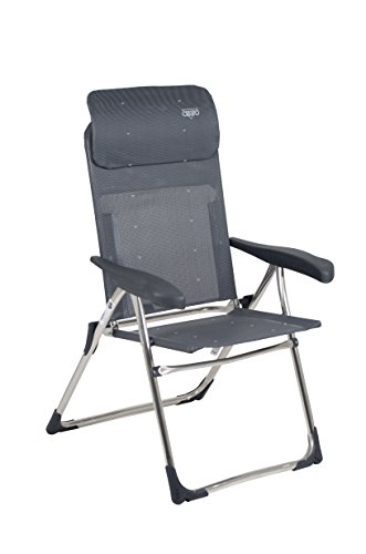 Crespo AL 213 Compact Folding Garden Chair Aluminium - Image 3