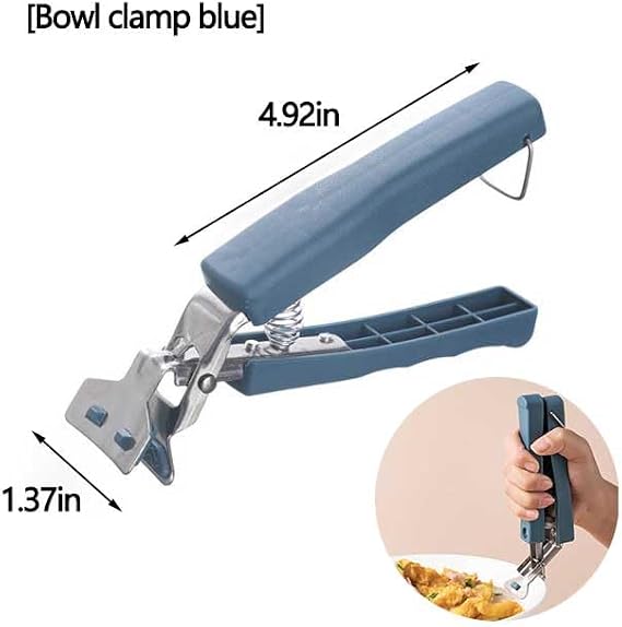 Hot Plate Gripper Anti-Scalding Kitchen Gadget Silicone Hot Handle Holder