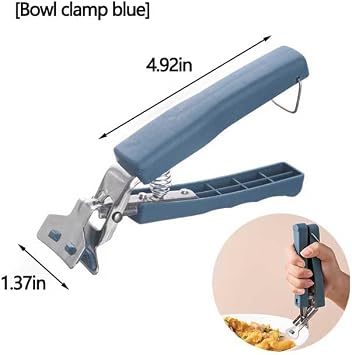 Hot Plate Gripper Anti-Scalding Kitchen Gadget Silicone Hot Handle Holder