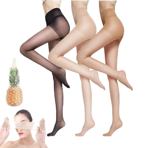 GJKSSQ Universal Stretch Anti-Scratch Stockings, Ultra-Thin High Waist Pantyhose, High Elasticity Reinforced Toe Sheers Tights (Black+Coffee+Skin) GJKSSQ Universal Stretch Anti-Scratch Stockings, Ultra-Thin High Waist Pantyhose, High Elasticity Reinforced Toe Sheers Tights (Black+Coffee+Skin)