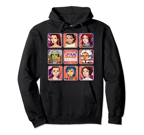 Star Wars Forces Of Destiny hoodie idéal pour vos soirées cinéma et détente