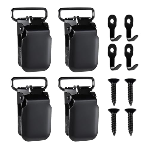 DAWCBVJQ Colgador De Pared Para Tapices | 4 Piezas Clip De Alta Resistencia Antideslizante | Sujetadores De Pared Para Tapices,Para Pósters Marcos Cuadros Arte Lienzo Fotos Dormitorio Mantas Interior