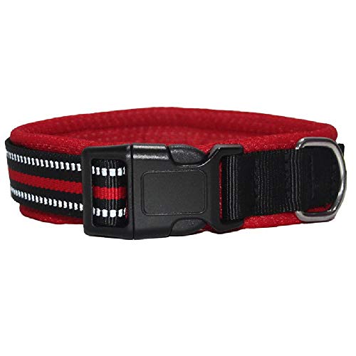 Collier en maille respirante pour éviter les irritations du chien
