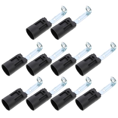 Uonlytech E14 Portalámparas ajustable para base de candelabro en pack de 10 1