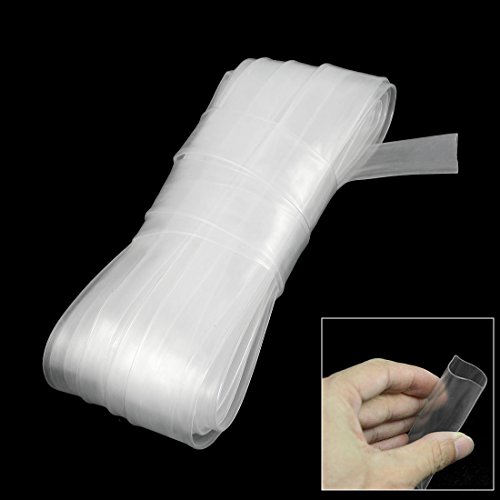 Sourcingmap Rate 2:1 20mm Dia Clear Polyolefin Heat Shrinkable Tube 10M 32.8ft - Image 2