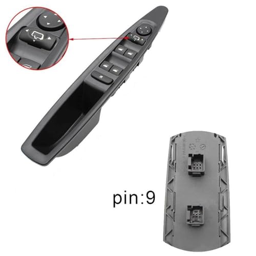Interrupteur de lève-vitre pour Citroën C4 bouton rétroviseur automatique auto - 2