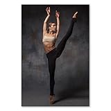 Postereck   1001   Danseuse de ballet, ballerine, danse, sport. Art Mural Tirage – Décoration danse, classique, Poster   Affiche   3:2 91,0 cm x 61,0 cm
