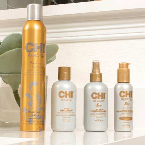 Chi 0633911728895 Keratin Silk Infusion, Hydrating Hair Serum thumb #1