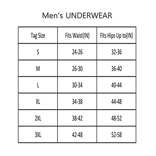 Mierside Men's Satin Stretch Support Wide Waistband Satin Brief G-String 4Pecs/Pack (M, Style 3 G-String) #TOP2