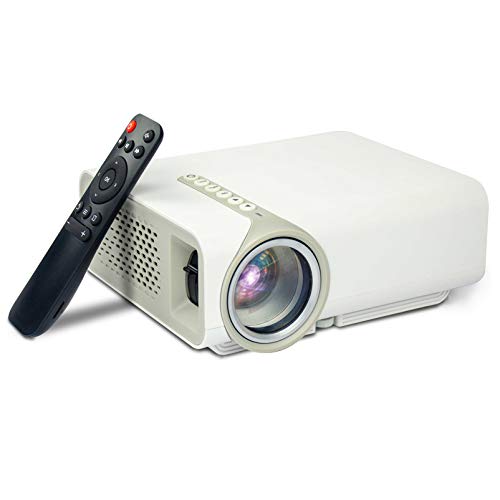 Mini Projector, Portable Movie Projector Native Resolution 800x480P, Lejiada Video Projector for Home Theater, Compatible with TV Stick, PS4, HDMI, VGA, AV and USB